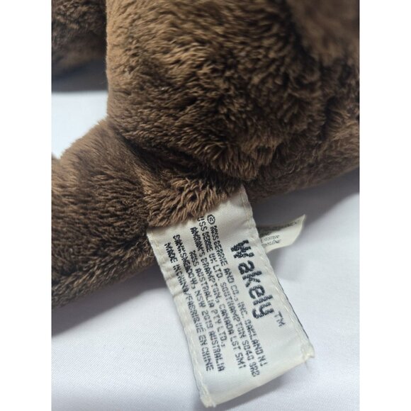 Russ Stuffed Plush Dark Chocolate Brown Puppy Dog Big Sad Eyes Wakely - Picture 4 of 14